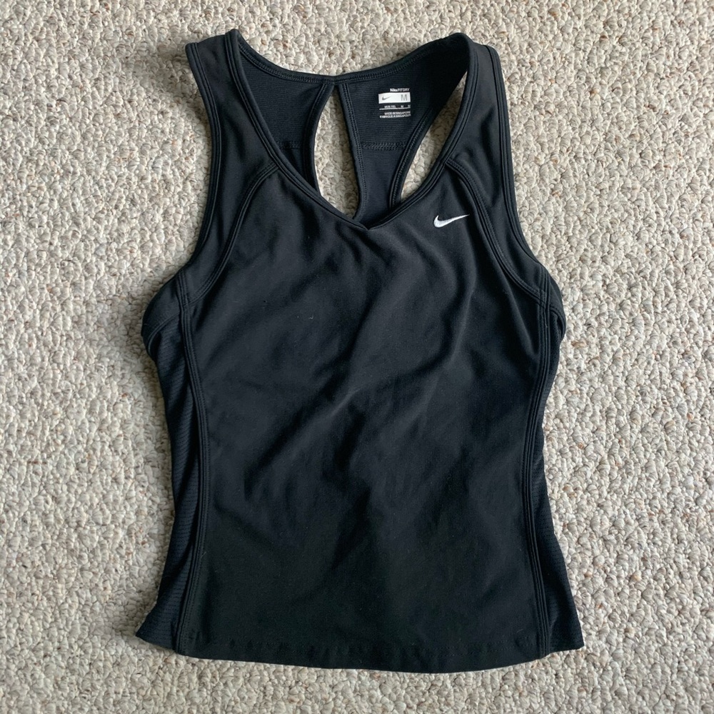 Black Nike tank